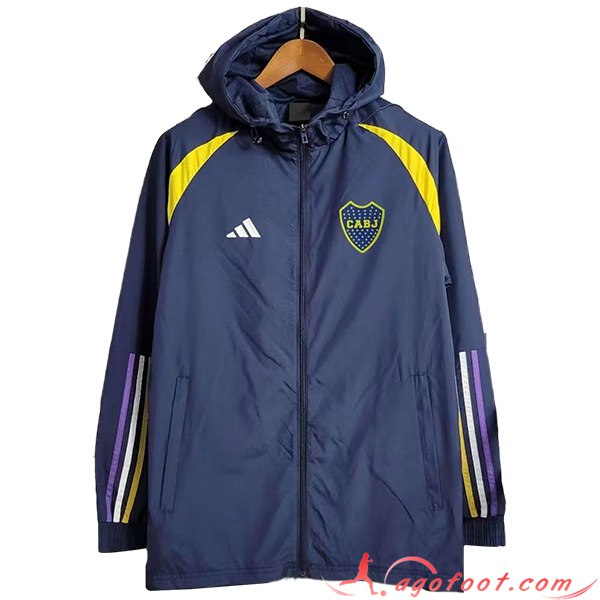 Coupe-Vent Boca Juniors Bleu Marine 2023/2024 -02