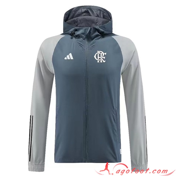 Coupe-Vent Flamengo Gris 2023/2024 -02