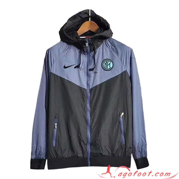 Coupe-Vent Inter Milan Gris/Noir 2023/2024
