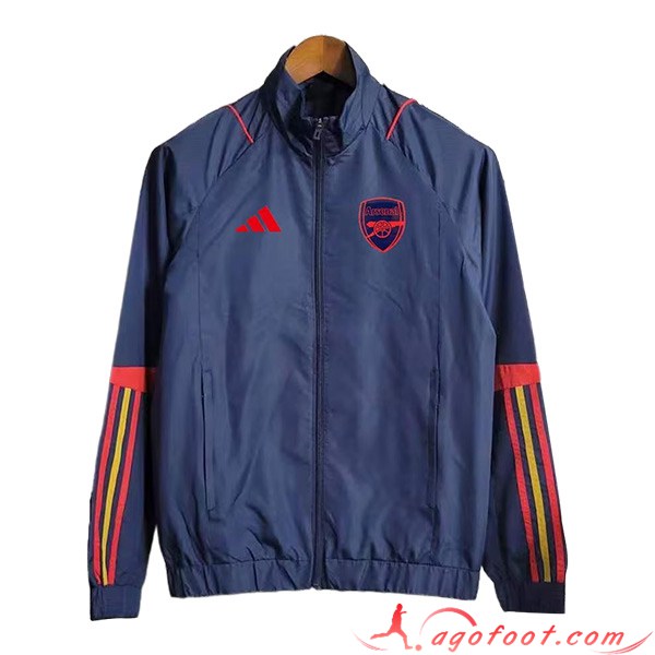 Coupe-Vent Arsenal Bleu Marine 2023/2024 -05
