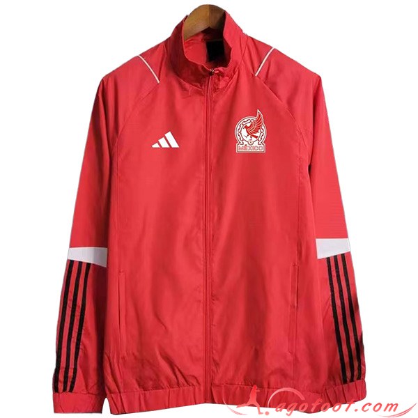 Coupe-Vent Mexique Rouge 2023/2024 -02