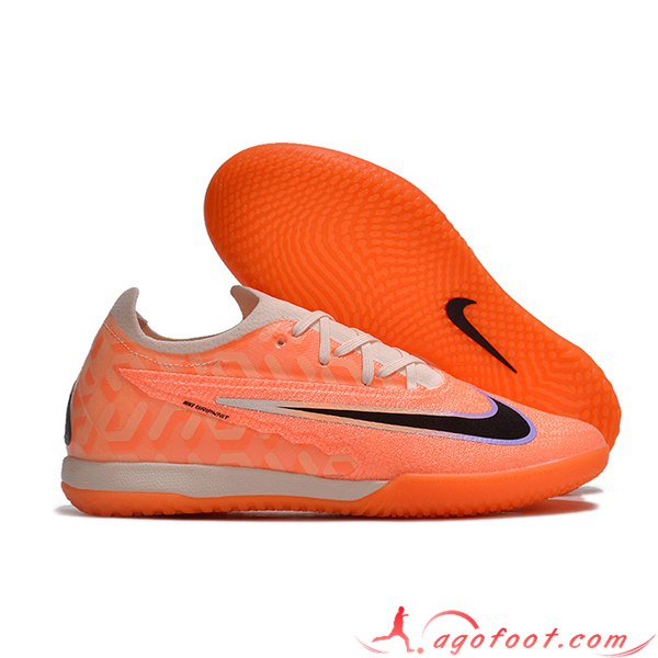 Nike Chaussures de Foot Phantom GX Elite IC Orange