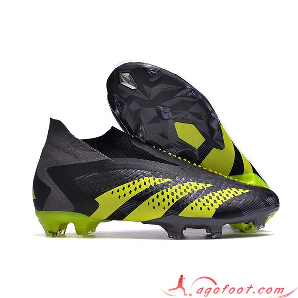Adidas Chaussures de Foot PREDATOR ACCURACY+ FG BOOTS Noir/Vert
