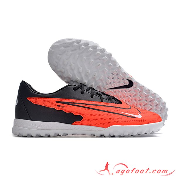 Nike Chaussures de Foot Phantom GX Academy TF Noir/Orange