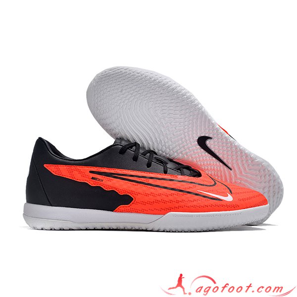 Nike Chaussures de Foot Phantom GX Academy IC Noir/Orange