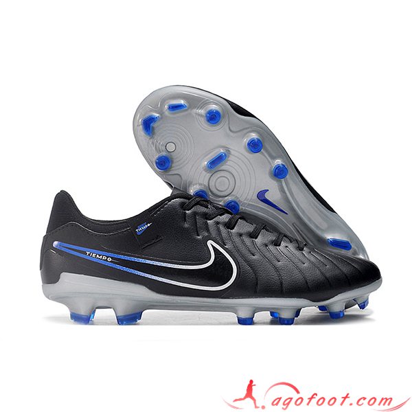 Nike Chaussures de Foot Legend X Academy FG Noir/Bleu