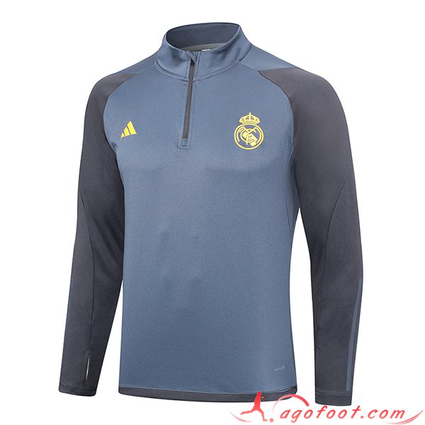 Sweatshirt Training Real Madrid Gris 2023/2024 -02