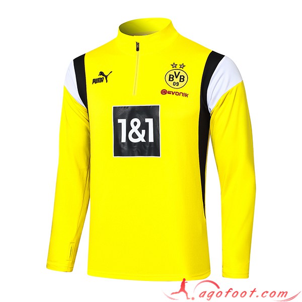 Sweatshirt Training Dortmund Jaune 2023/2024 -02