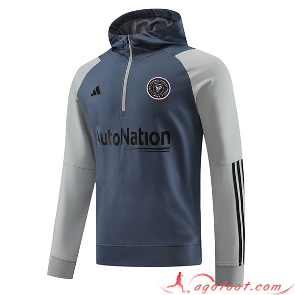 Sweatshirt Training Capuche Inter Miami CF Gris 2023/2024