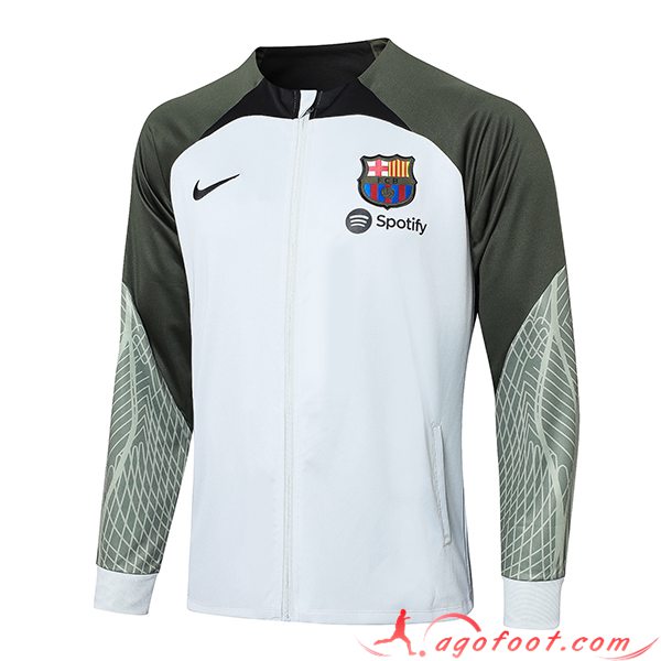 Veste Foot FC Barcelone Vert 2023/2024 -02