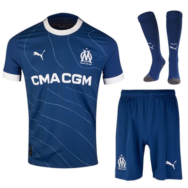 Ensemble Maillot Marseille Exterieur (Short + Chaussettes) 2023/2024