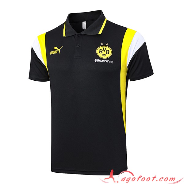 Polo Foot Dortmund Noir 2023/2024 -03