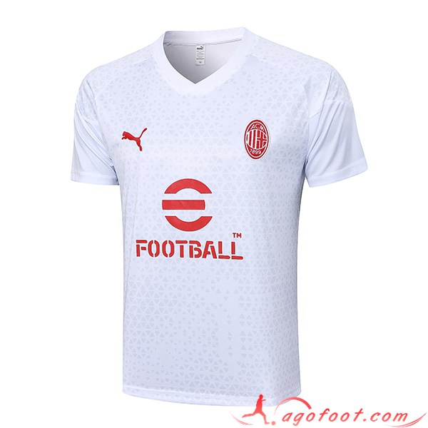 Training T-Shirts Milan AC Blanc 2023/2024