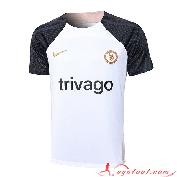 Training T-Shirts FC Chelsea Blanc 2023/2024 -03