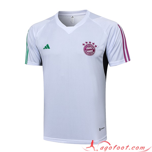 Training T-Shirts Bayern Munich Blanc 2023/2024 -02