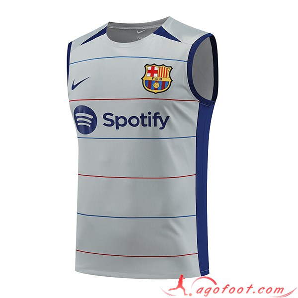 Training Debardeur FC Barcelone Gris 2023/2024 -03
