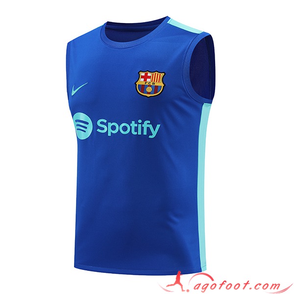 Training Debardeur FC Barcelone Bleu 2023/2024 -05