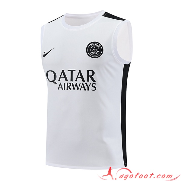 Training Debardeur PSG Blanc 2023/2024 -03