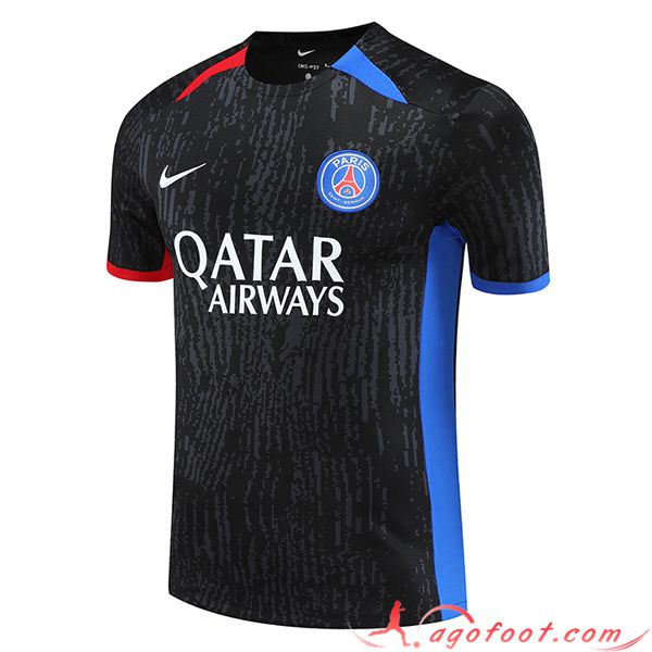 Training T-Shirts PSG Noir 2023/2024 -04