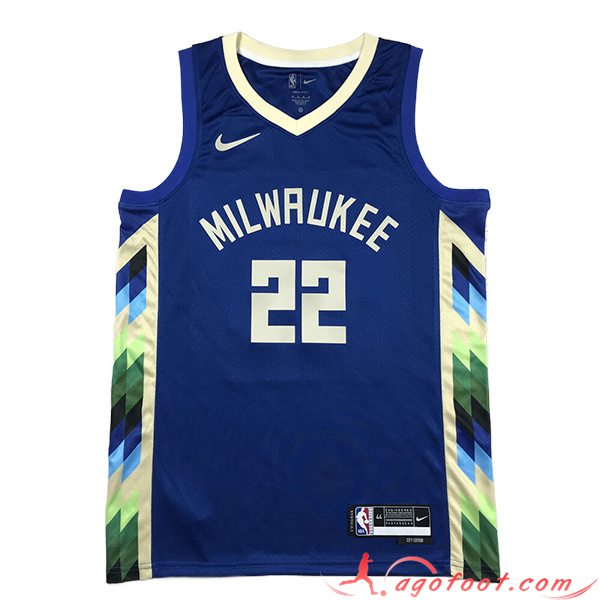 Maillot Milwaukee Bucks (MIDDLETON #22) 2023/24 Bleu