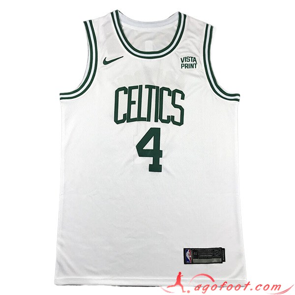 Maillot Boston Celtics (HOLIDAY #4) 2023/24 Blanc