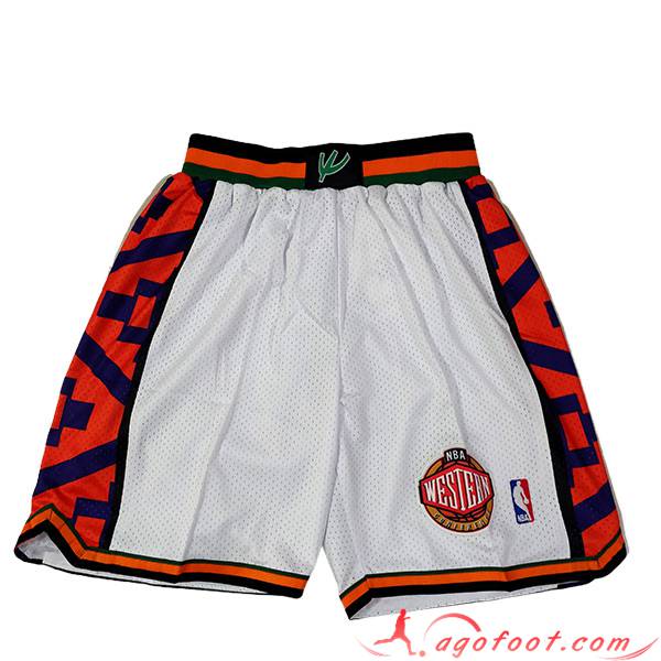 Shorts NBA American All-Star 2023/24 Blanc/Rouge