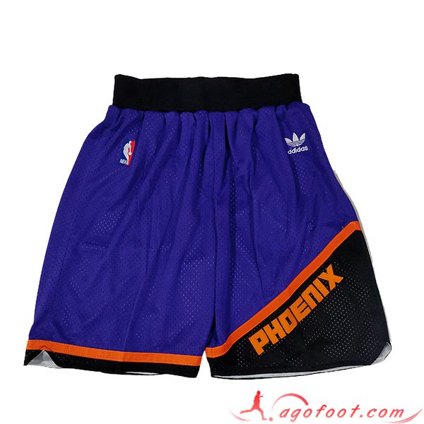 Shorts NBA Phoenix Suns 2023/24 Pourpre/Noir