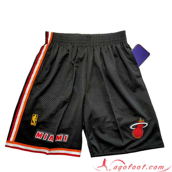 Shorts NBA Miami Heat 2023/24 Noir
