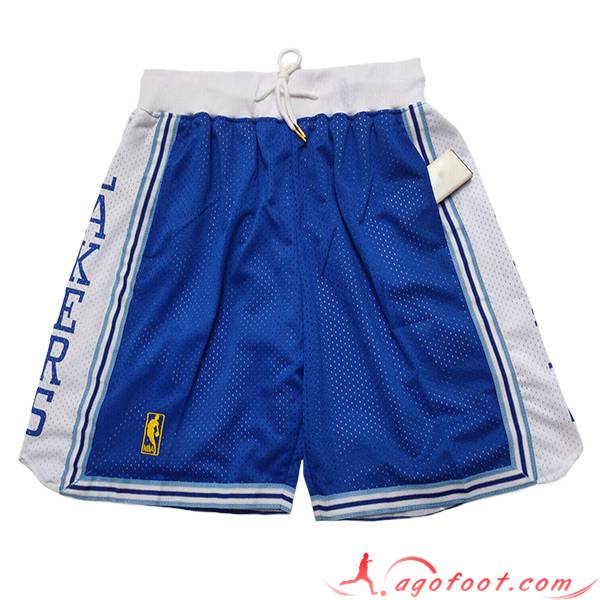 Shorts NBA Los Angeles Lakers 2023/24 Bleu/Blanc