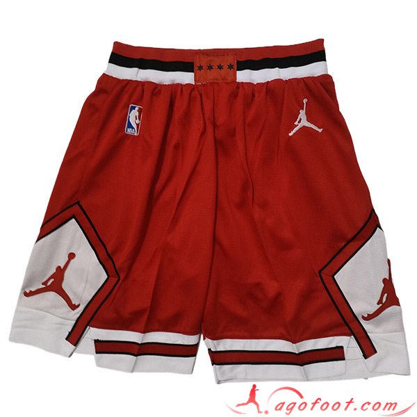 Shorts NBA Chicago Bulls 2023/24 Rouge