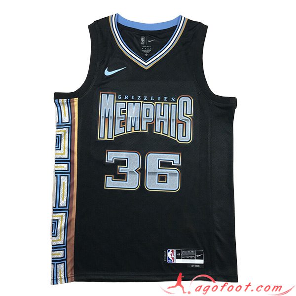 Maillot Memphis Grizzlies (SMART #36) 2023/24 Noir