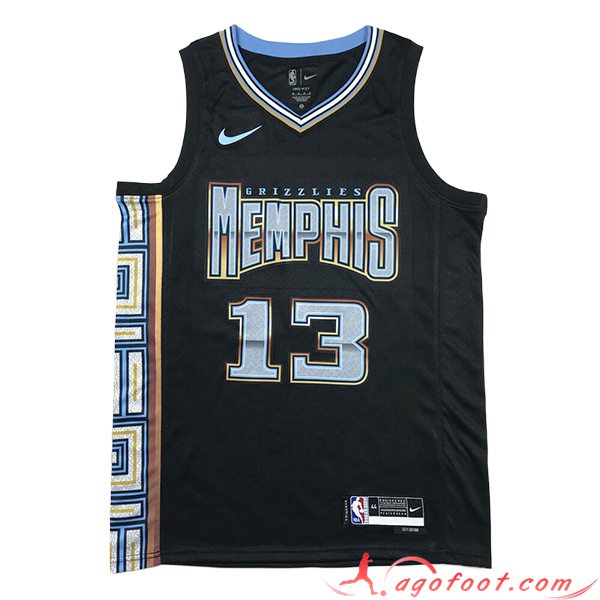 Maillot Memphis Grizzlies (JACKSON JR. #13) 2023/24 Noir