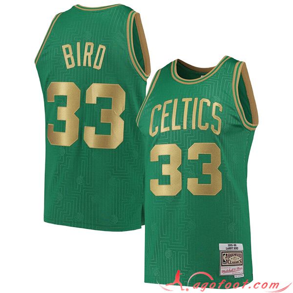 Maillot Boston Celtics (BIRD #33) 2023/24 Vert -02