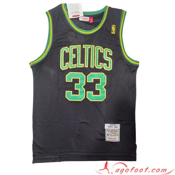 Maillot Boston Celtics (BIRD #33) 2023/24 Noir
