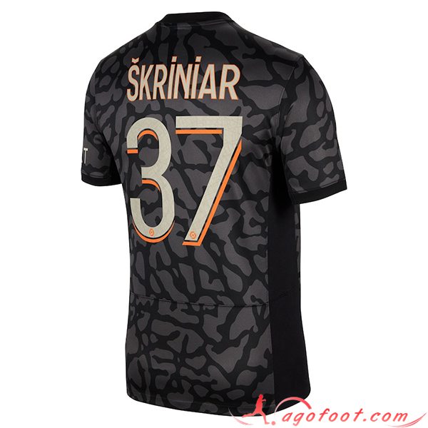 Maillot de Foot PSG (SKRINIAR #37) 2023/2024 Third