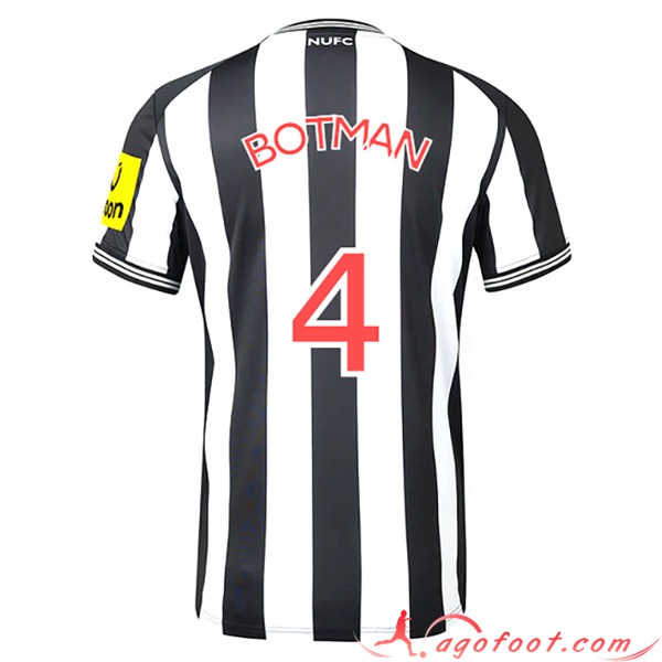 Maillot de Foot Newcastle United (BOTMAN #4) 2023/2024 Domicile