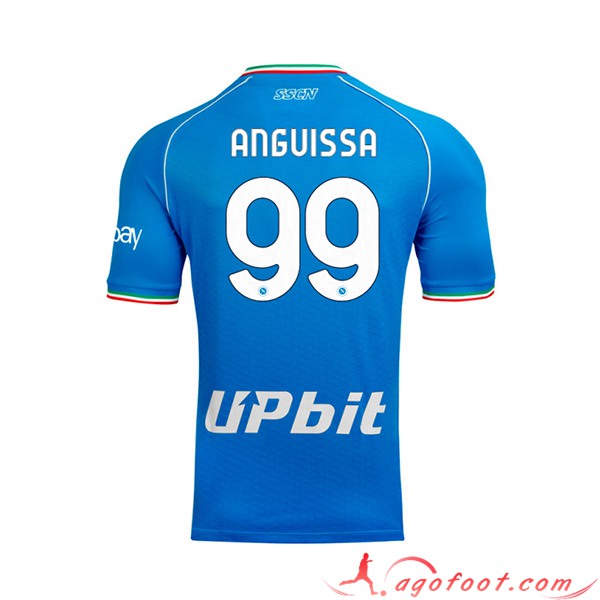 Maillot de Foot SSC Naples (ANGUISSA #99) 2023/2024 Domicile