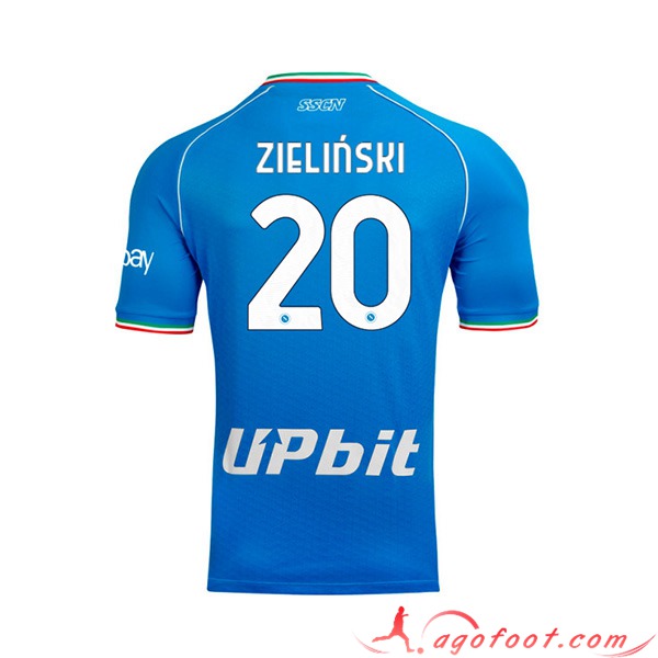 Maillot de Foot SSC Naples (ZIELINSKI #20) 2023/2024 Domicile