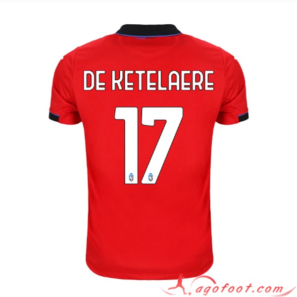 Maillot de Foot Atalanta (DE KETELAERE #17) 2023/2024 Third