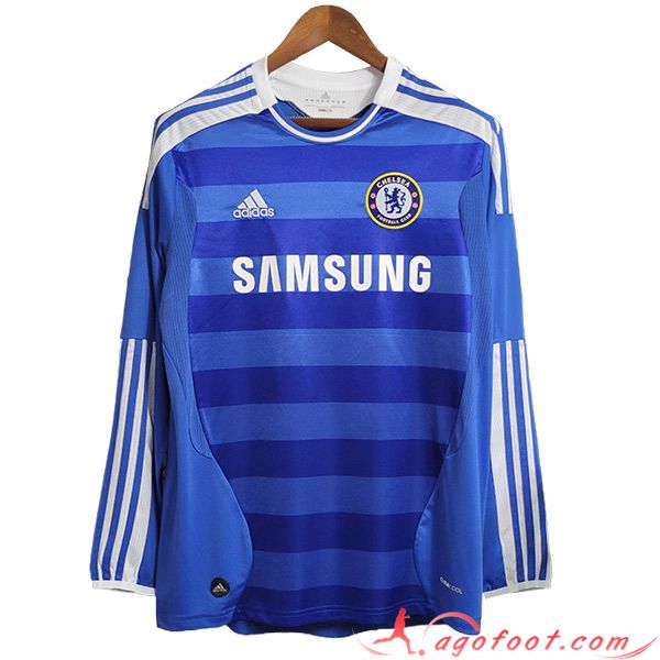 Maillot de Foot FC Chelsea Retro Manches Longues Domicile 2011/2012