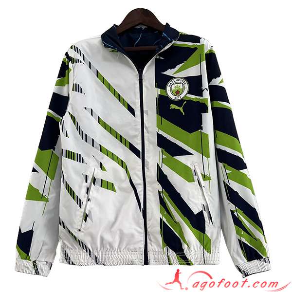 Coupe-Vent Manchester City Blanc 2023/2024