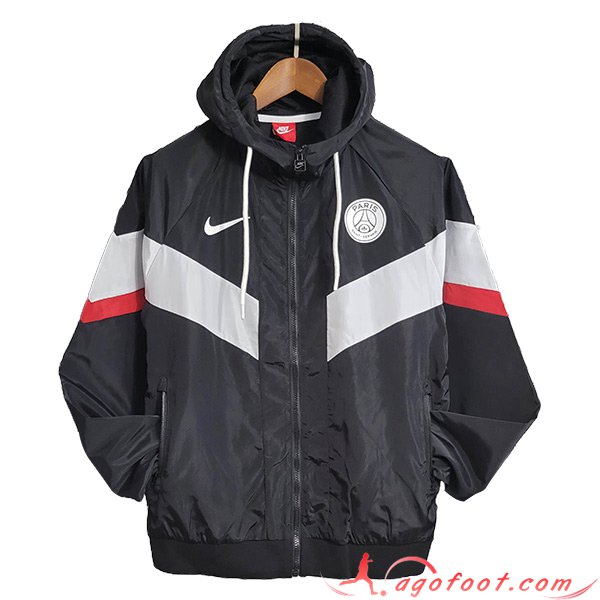 Coupe-Vent PSG Noir 2023/2024