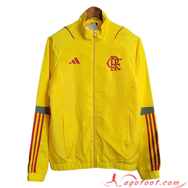 Coupe-Vent Flamengo Jaune 2023/2024 -02