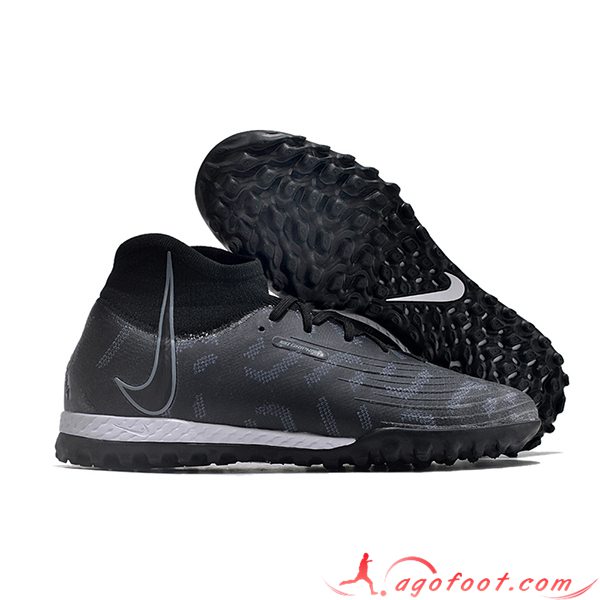 Nike Chaussures de Foot Phantom Luna Elite NU TF Noir