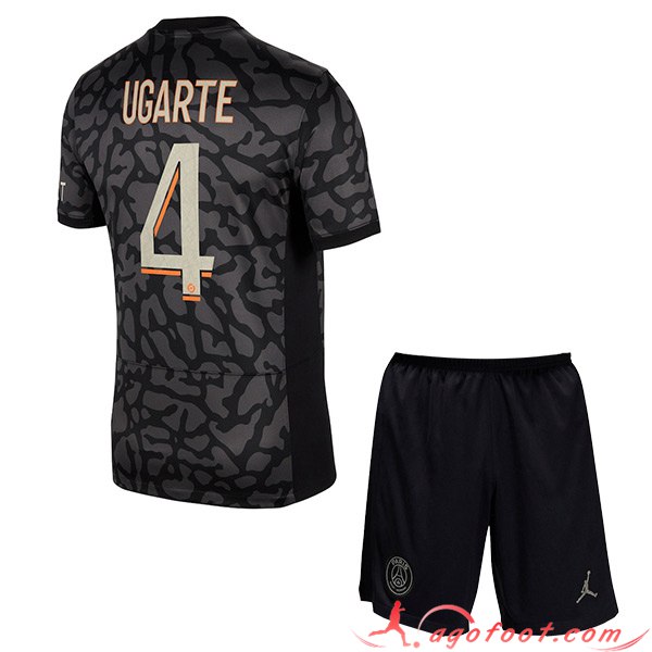 Maillot de Foot PSG (UGARTE #4) Enfants 2023/2024 Third