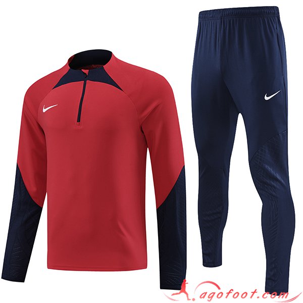 Ensemble Survetement de Foot Nike Rouge 2023/2024
