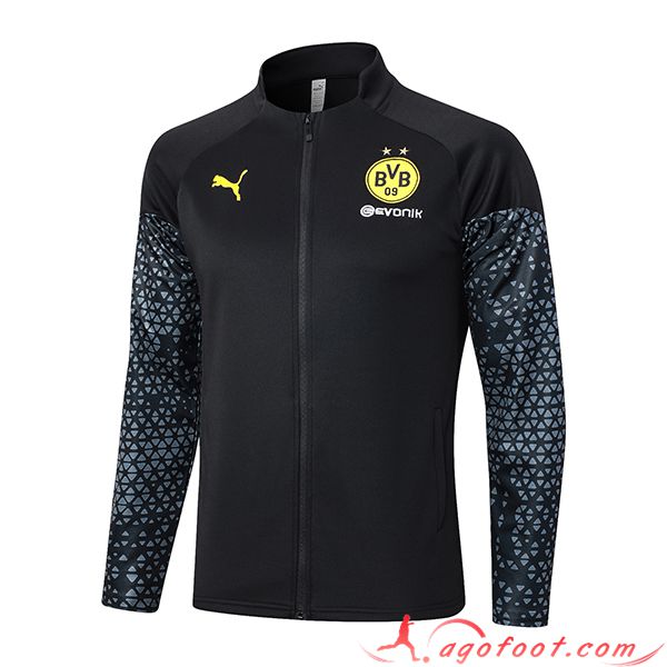 Veste Foot Dortmund Noir 2023/2024 -03