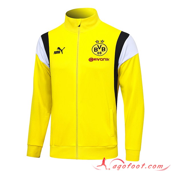 Veste Foot Dortmund Jaune 2023/2024 -03