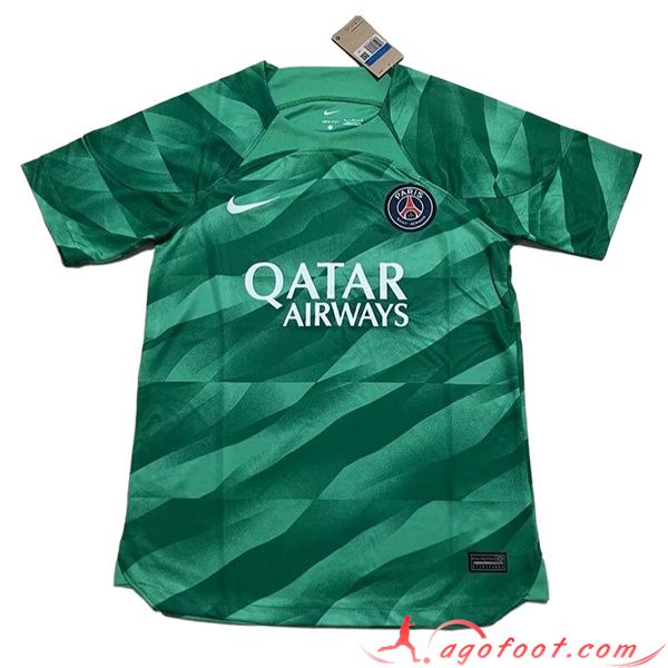 Maillot de Foot PSG Gardien de But Vert 2023/2024