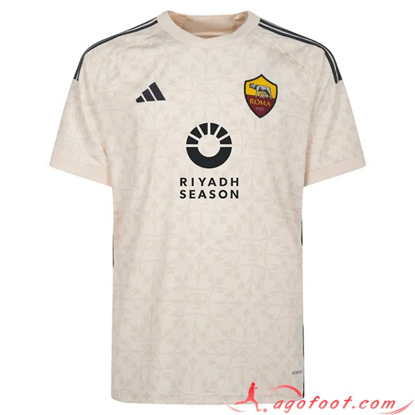Maillot de Foot AS Roma Sponsor Exterieur 2023/2024